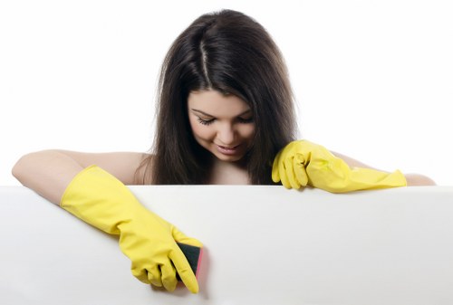 Curtain cleaning process for a Wandsworth commercial property