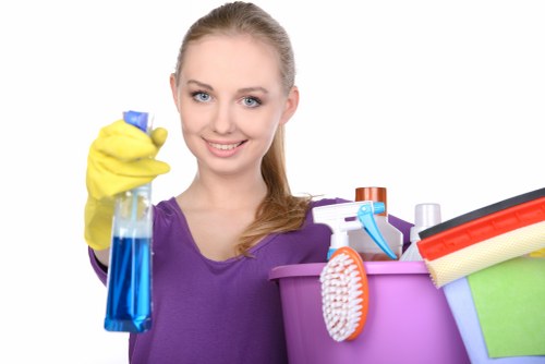 Cleaning dust and residue after building work in Wandsworth