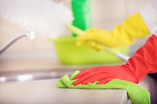 Kitchen and bathroom cleaning as part of regular cleaning in Wandsworth